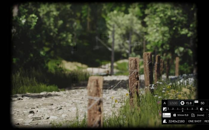 为了重现照片中的世界他制作了一款最逼真的摄影游戏(图1)