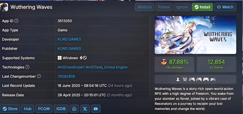 鸣潮BW漫展红黑榜、steam商店好评如潮！NAMI更多相关信息公布！(图9)