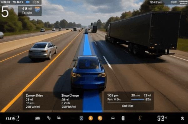 7小时0接管！特斯拉发布史上最长FSD演示(图14)