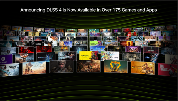 NVIDIA科隆游戏展“双线款游戏和应用支持DLSS 4！体验大有不同