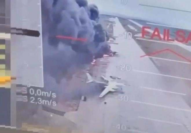 木马屠城！41架战略轰炸机被命中起火爆炸 乌特别军事行动建奇功(图3)