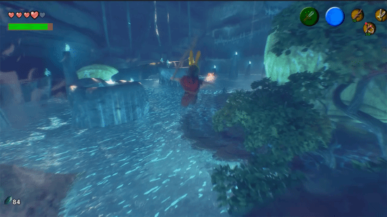 饭制版《塞尔达传说：时之笛》更新！虚幻57效果超棒