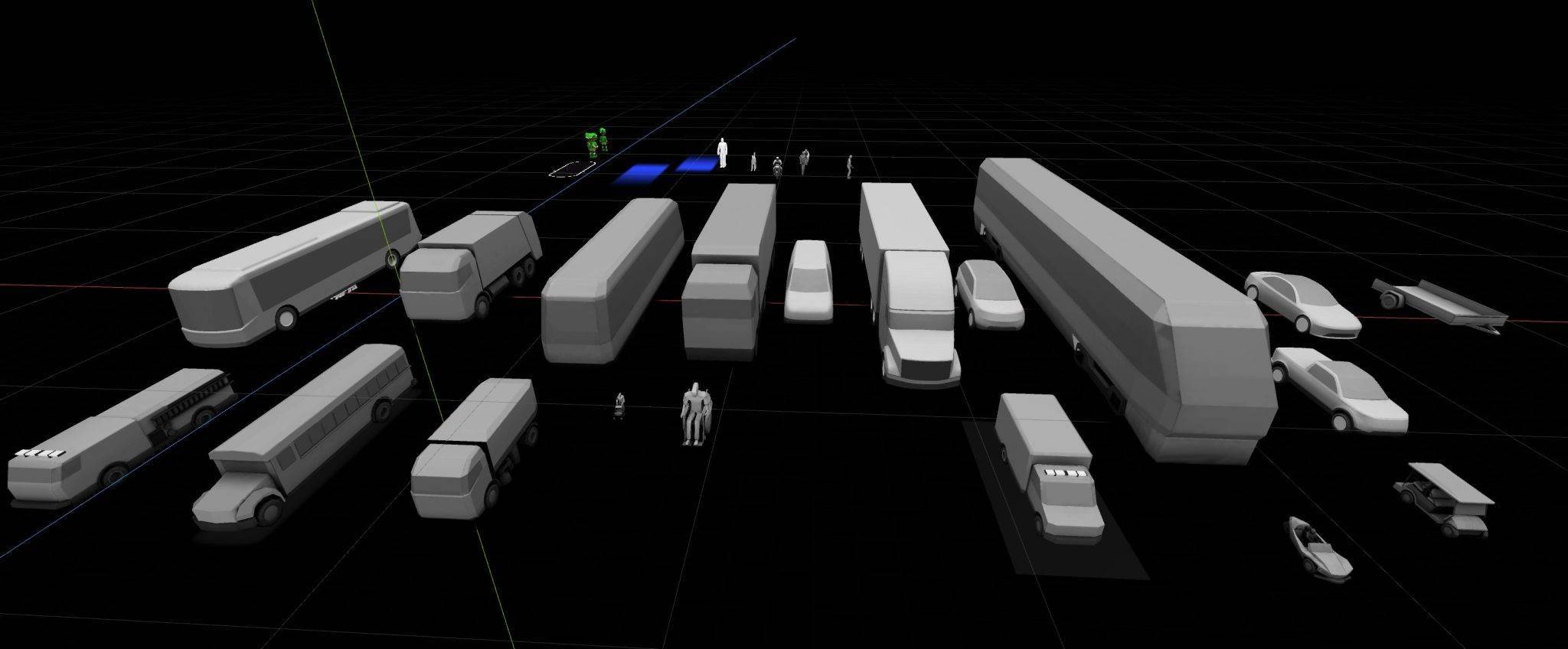 特斯拉 Autopilot 可视化系统升级新增多种车辆渲染模型