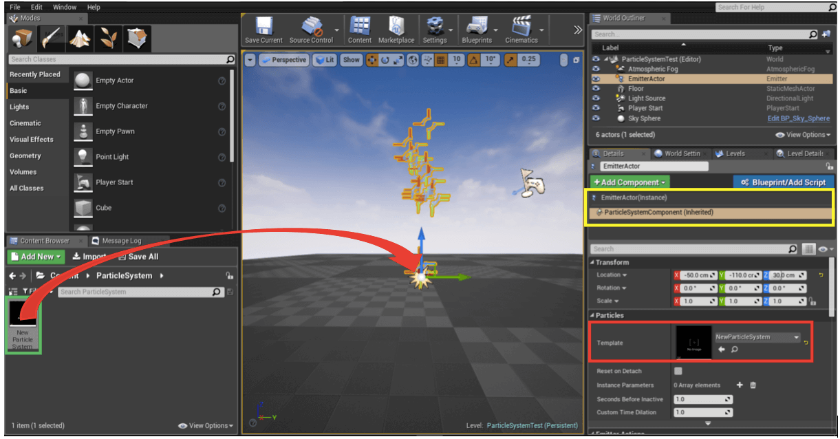 虚幻引擎学习之路：粒子系统篇（一）