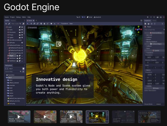 开源游戏引擎 Godot 上架 Epic Games 商店(图2)
